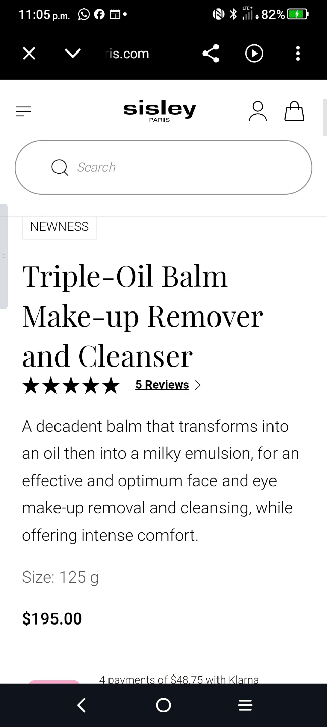 Sisley Triple-Oil Balm Make-up Remover and Cleanser - photo 2