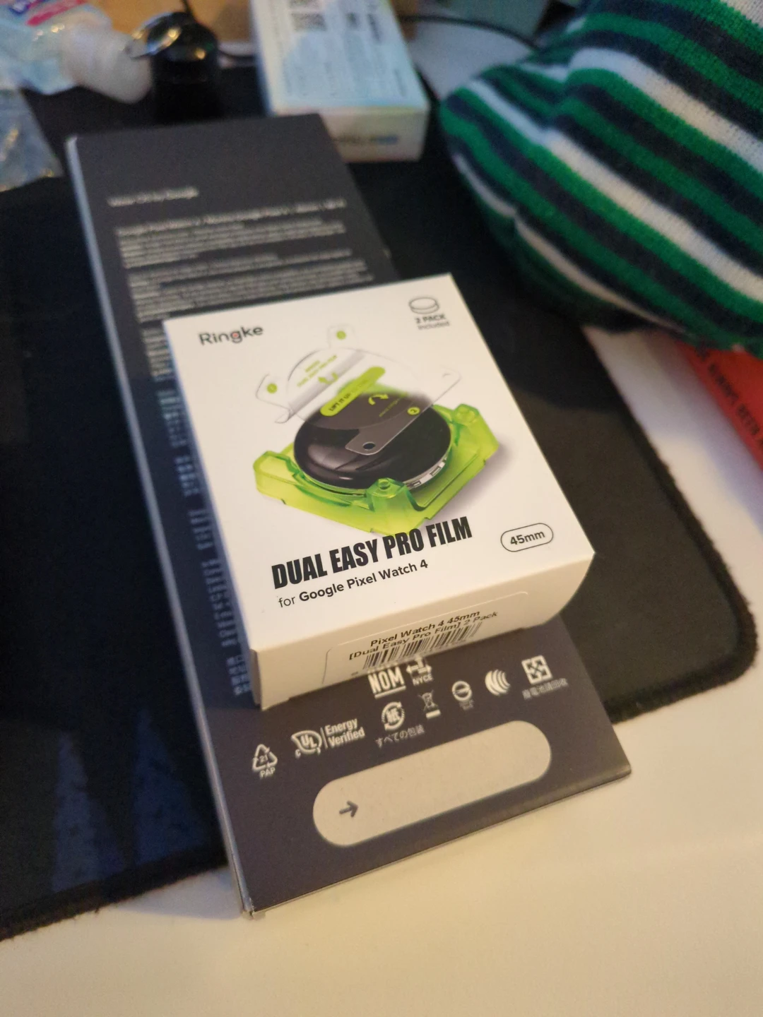 New Google Pixel Watch 4 45mm Wi-Fi with Screen Protectors - photo 5