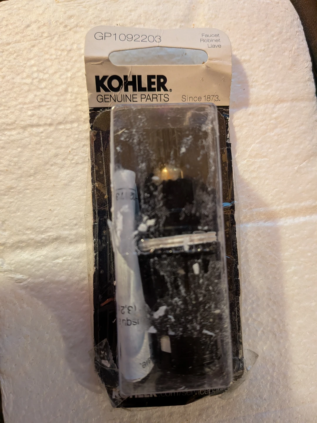 Kohler Faucet Cartridge GP1092203 - photo 2