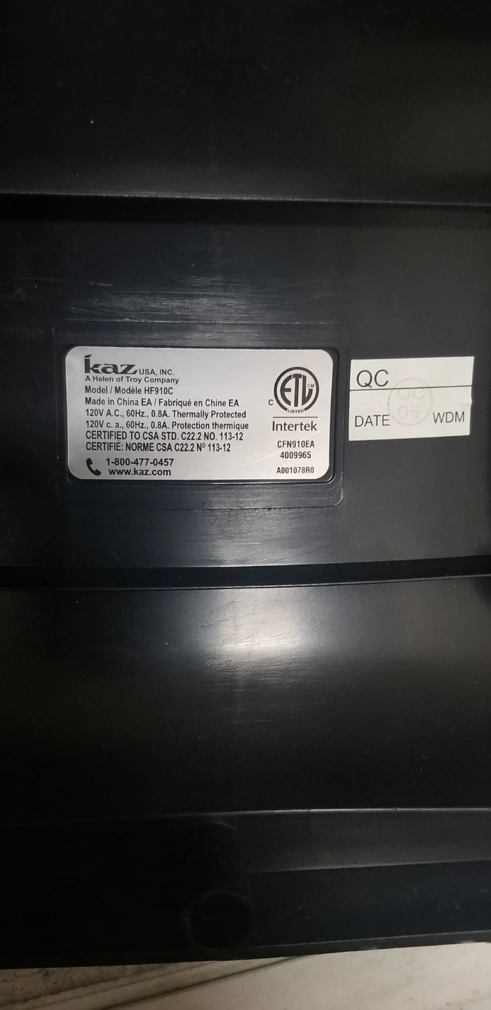 Honeywell  Turbo Force Fan - photo 2