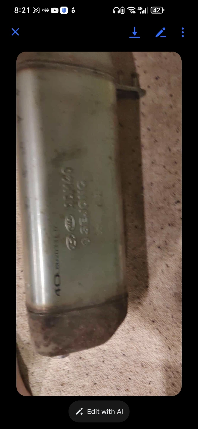 Hyundai sante fe 2013 muffler - photo 2