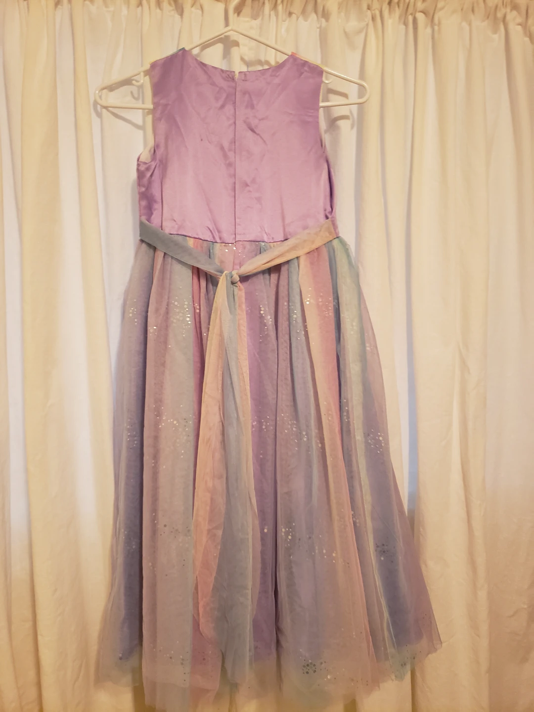 Girls Rainbow Sequin Dress.Fit 9-10 years old - photo 2