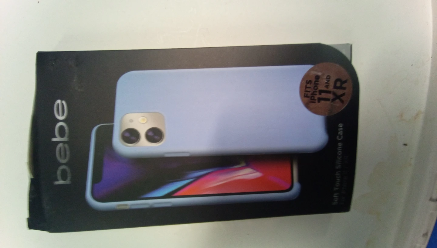 Bebe Soft Touch Silicone Case iPhone 11/XR - Light Blue