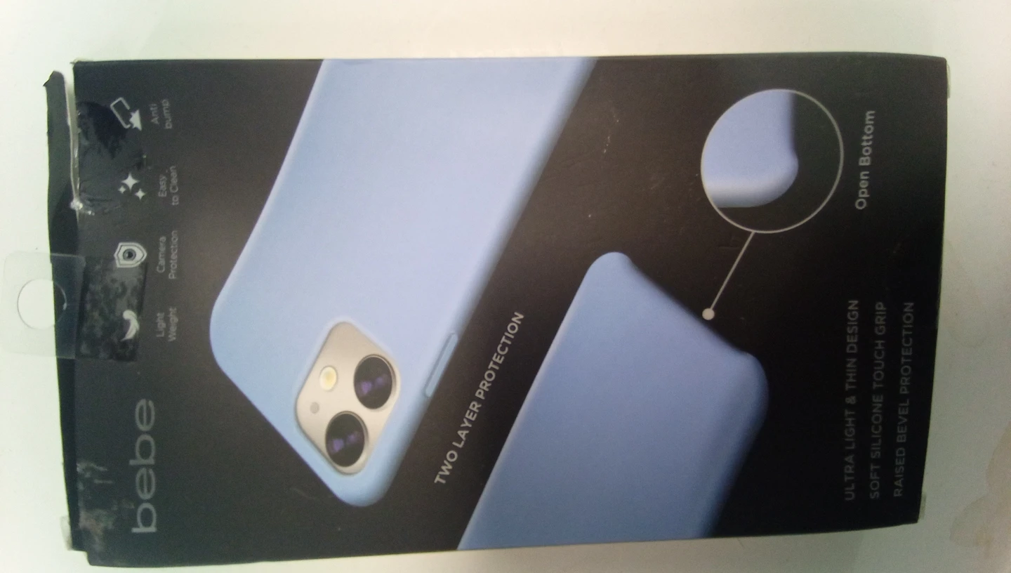 Bebe Soft Touch Silicone Case iPhone 11/XR - Light Blue - photo 2