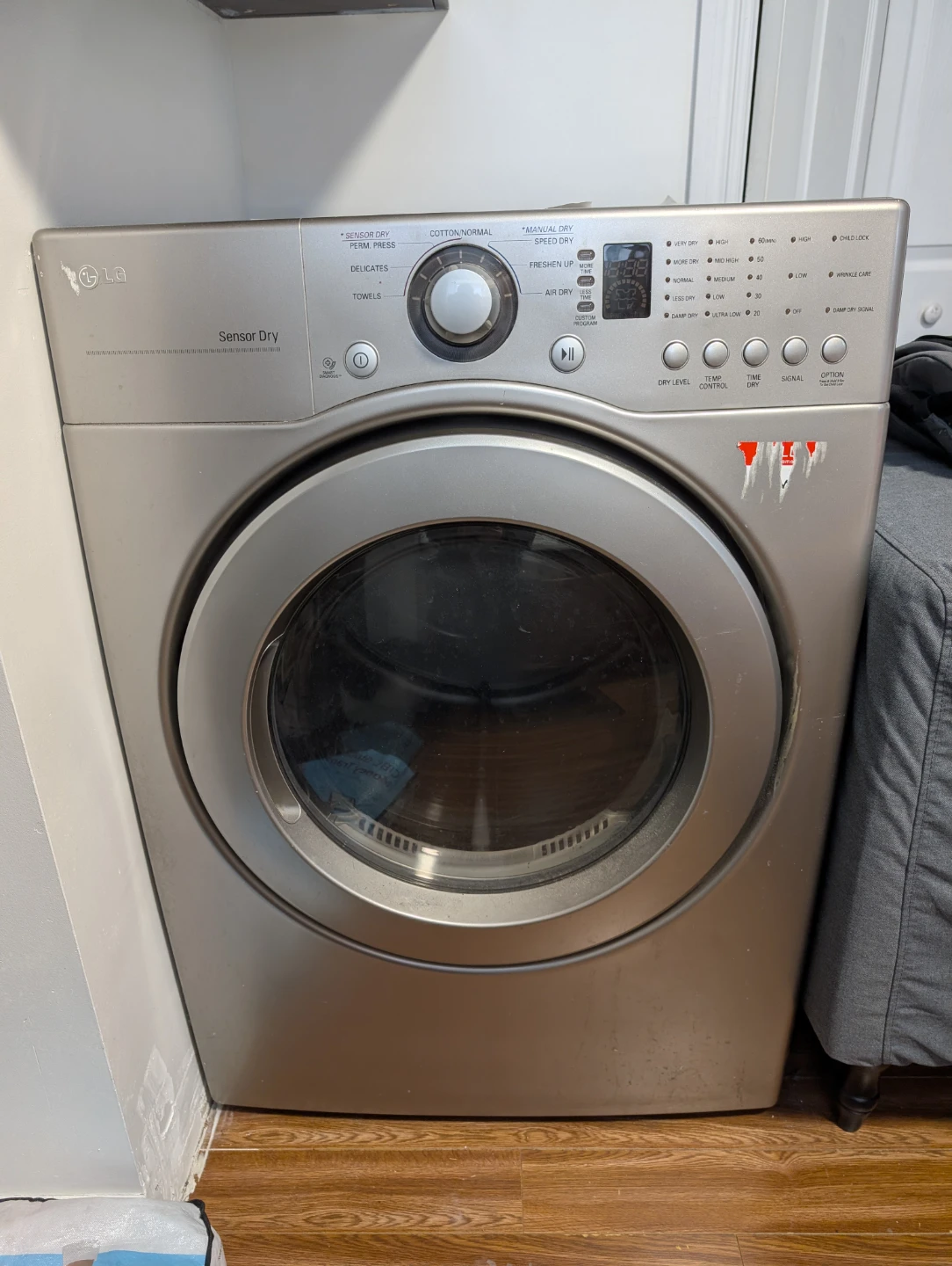 LG Dryer - Sensor Dry