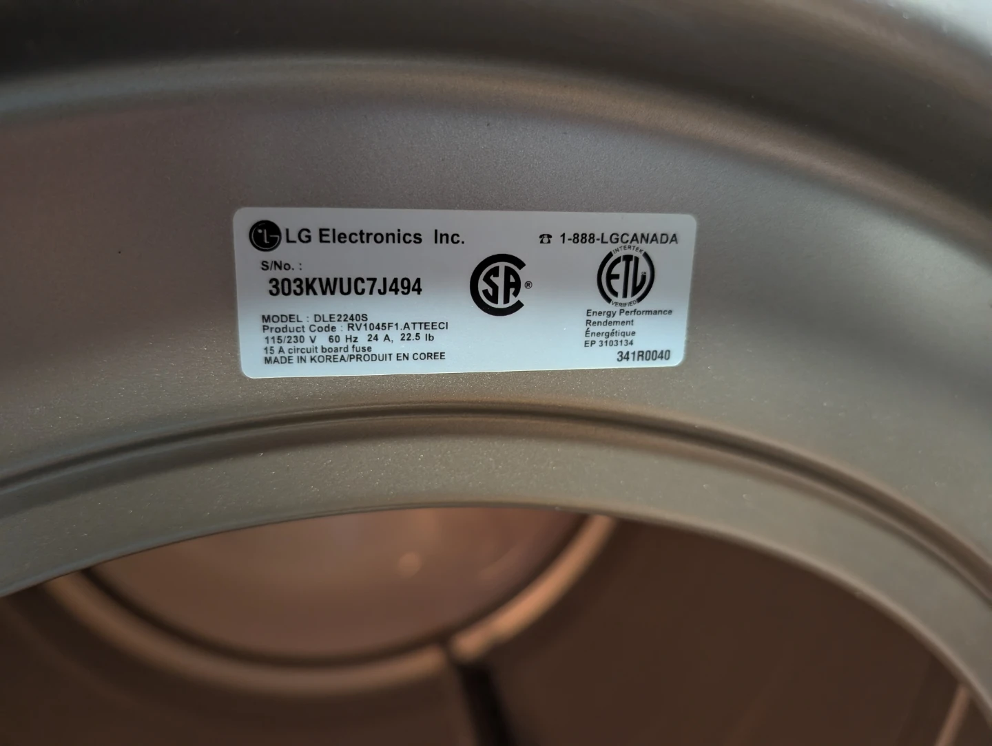 LG Dryer - Sensor Dry - photo 2