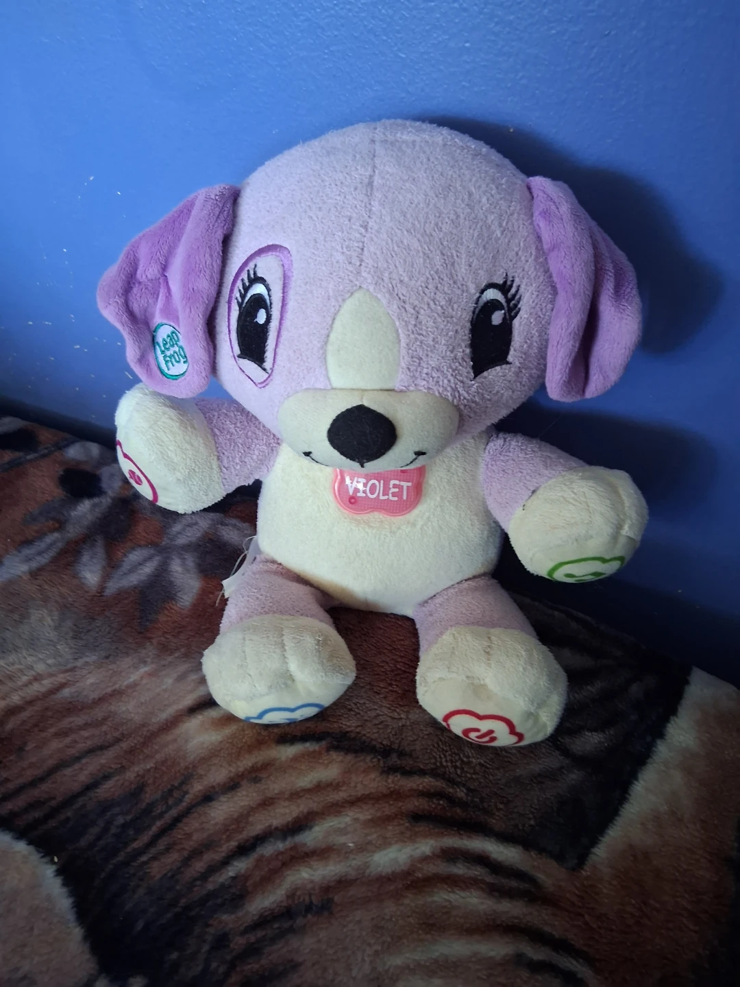 LeapFrog Violet Dog Plush Toy