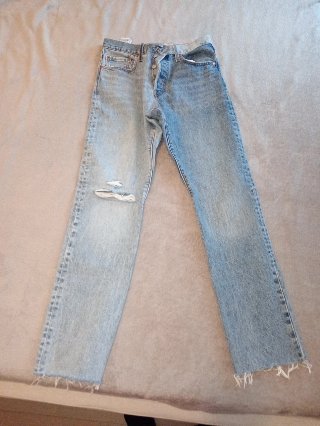 Women's Levi's 501 Two-Tone Jeans