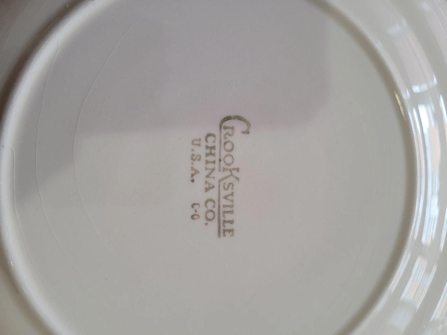 Crooksville China Co. Floral Plates Set - photo 4