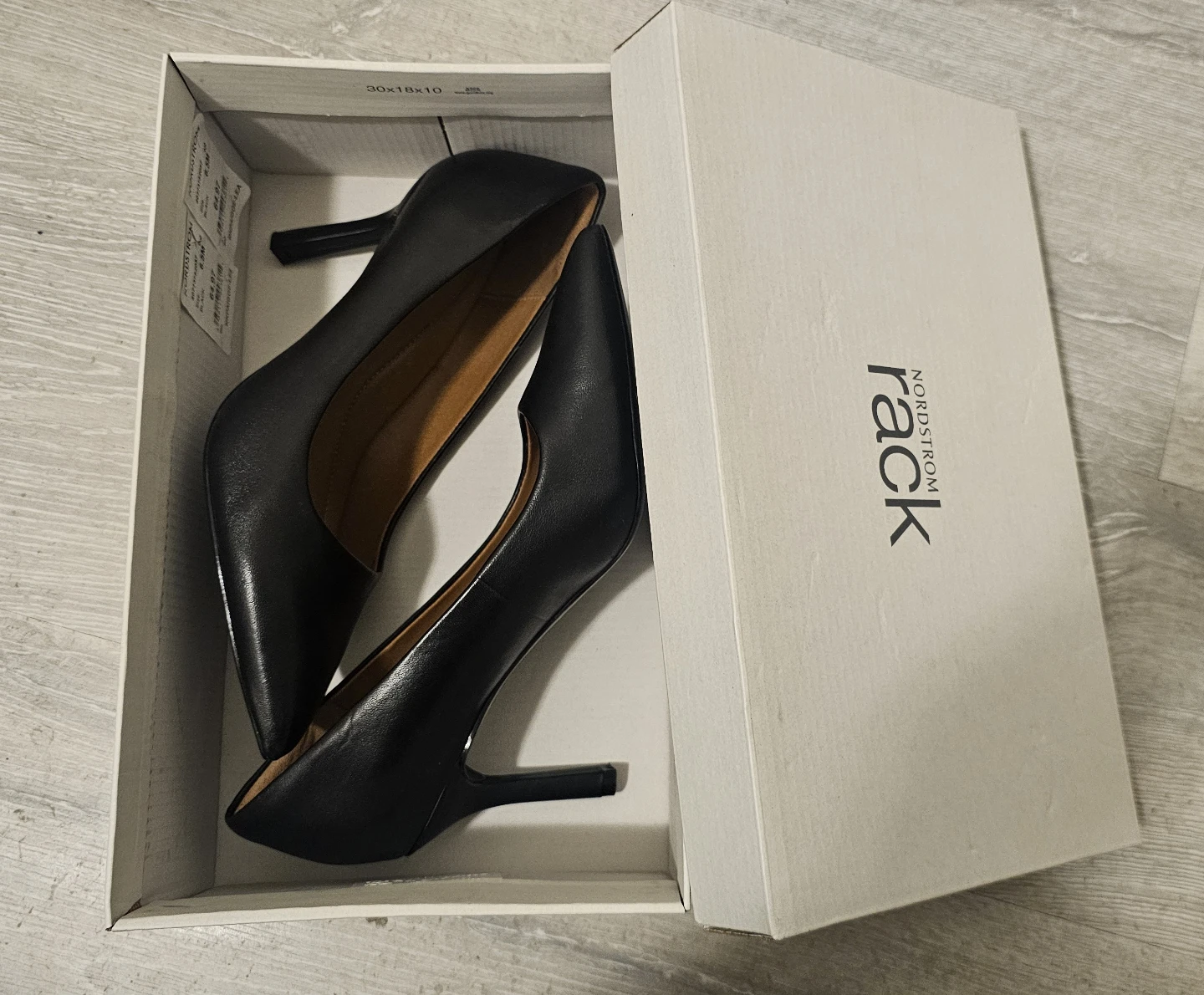 Nordstrom Rack Black Pointed Toe Heels - Women's Size 6.5 - photo 4
