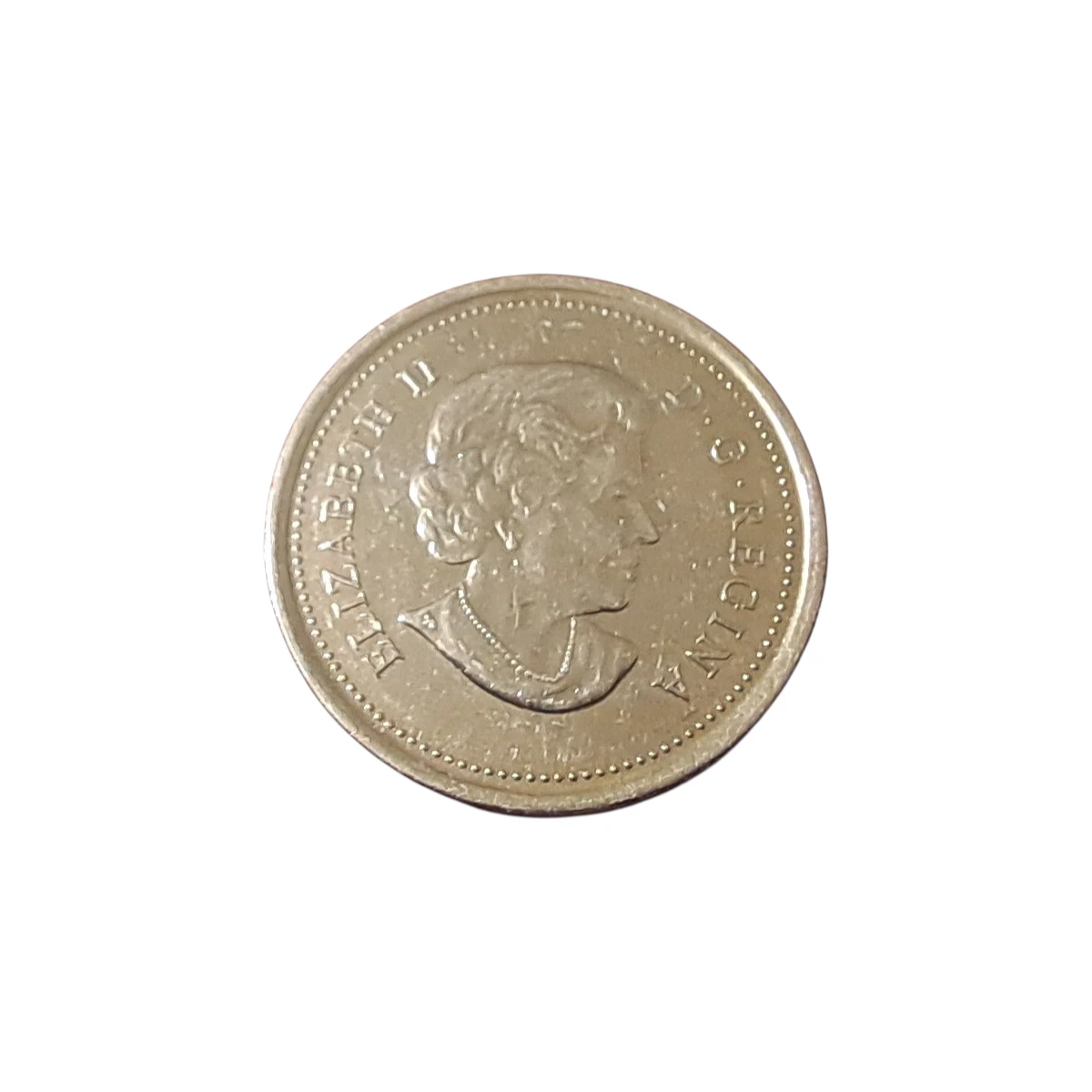 2010 Canada 25 Cents Coin - photo 2