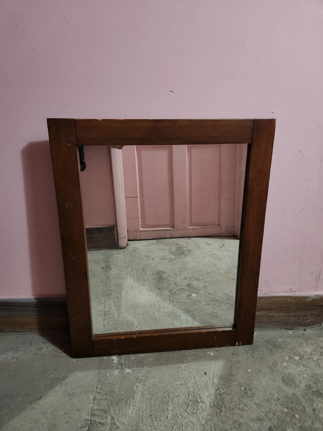 Wooden Framed Mirror