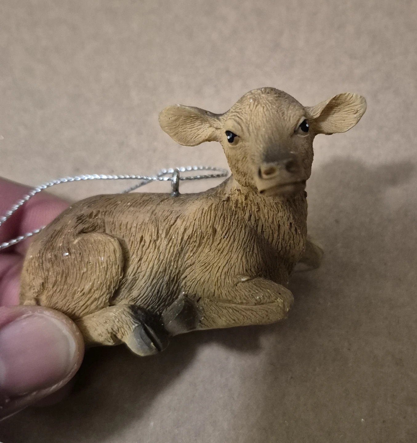 Resin Calf Ornament - photo 4