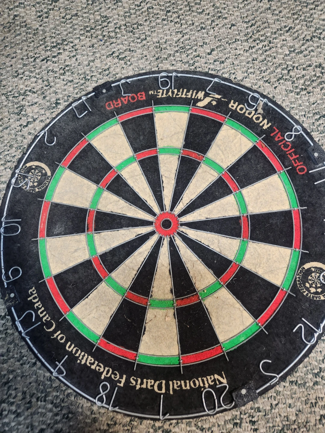 Nodor Supabull II Genuine Bristle Dartboard