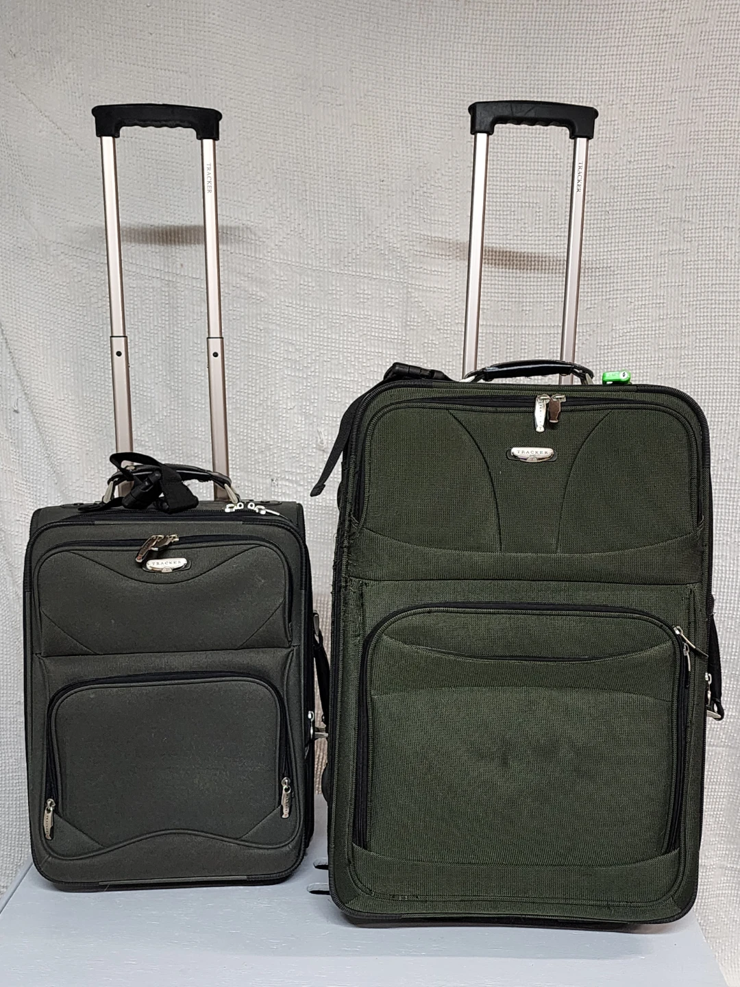 Tracker Luggage Set - 2 Piece - Green