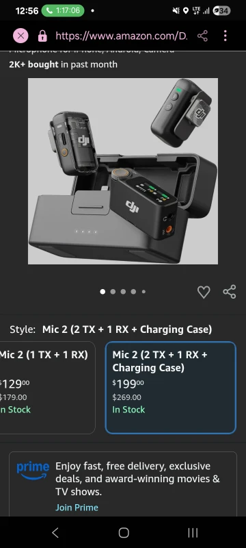 DJI Mic 2 Wireless Microphone System