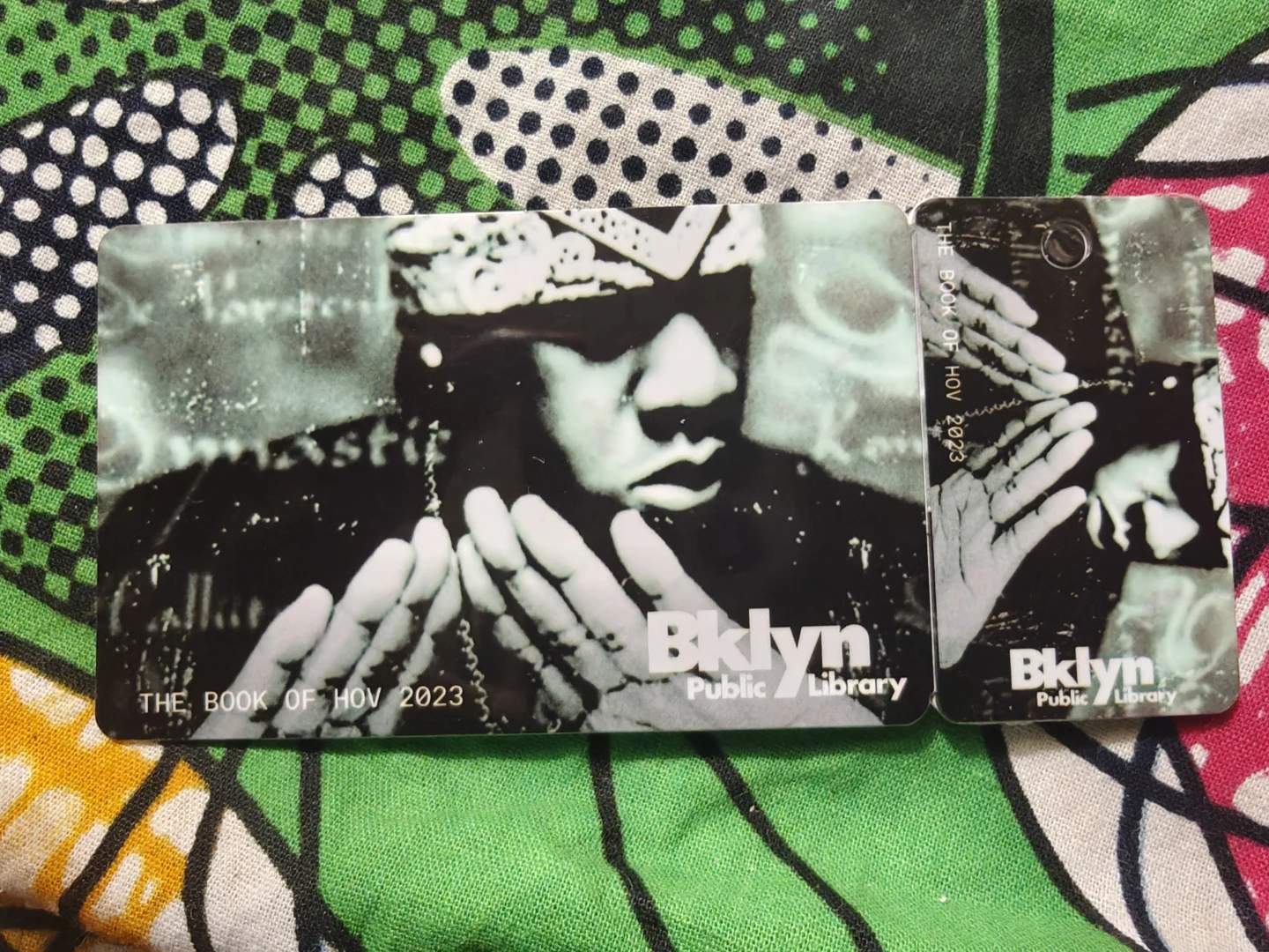 Bklyn Public Library "The Book of HOV 2023" Card🏆