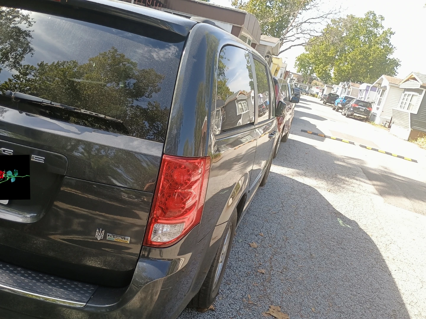 Dodge Grand Caravan Dark Gray Minivan