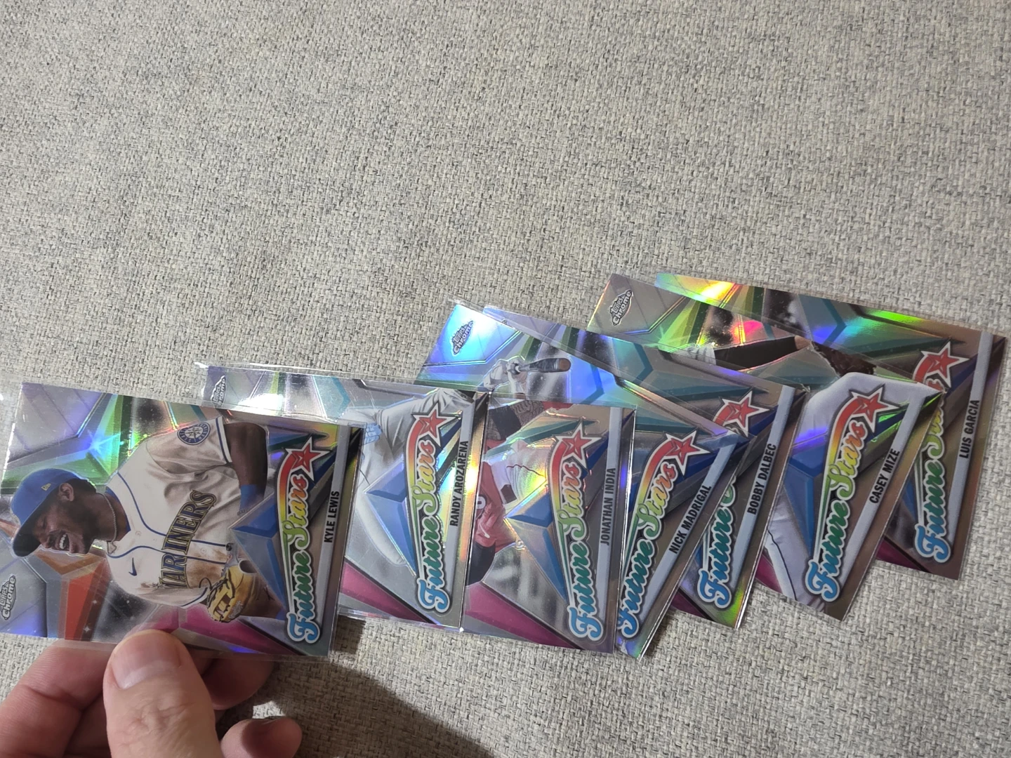 2022 Topps Chrome Future Stars series cards