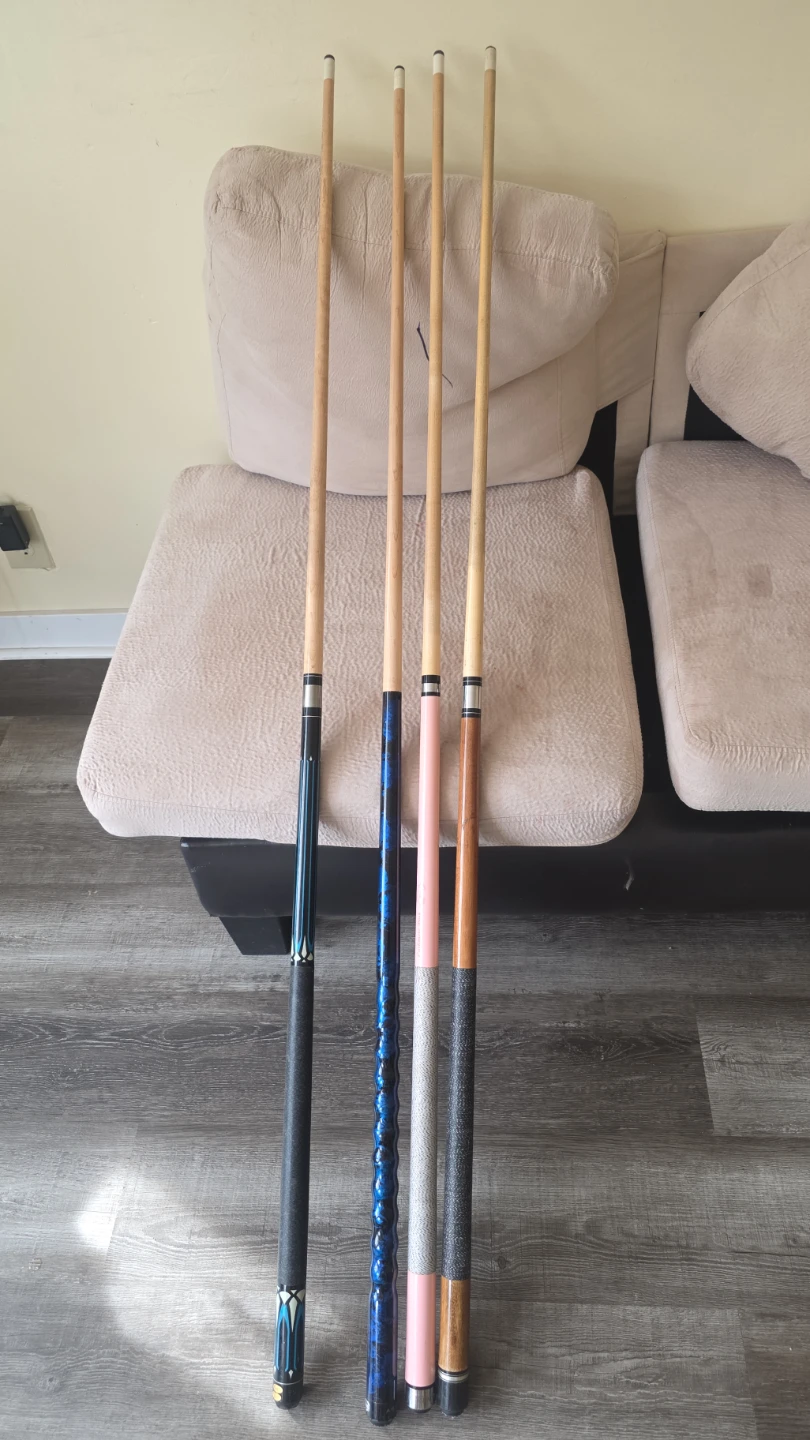 Billiard Pool Cues - Set of 5 - photo 3