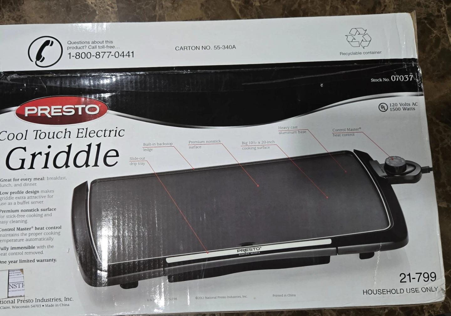 *NEW in box* Electric Griddle - photo 3