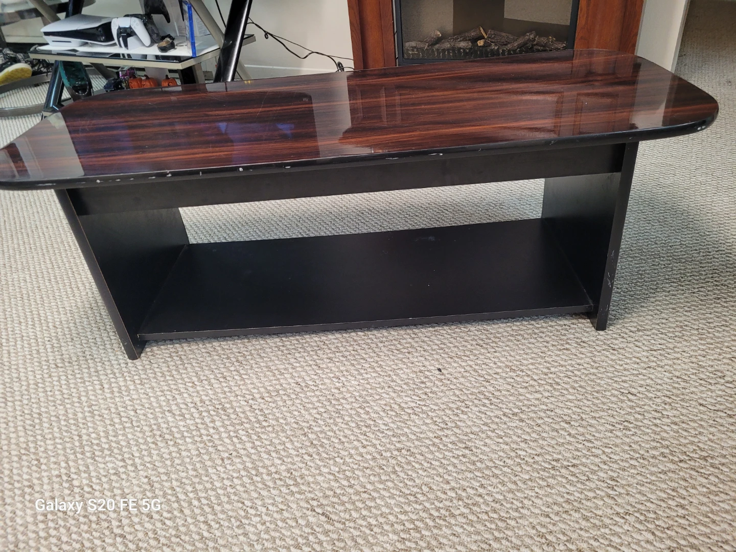 Coffee Table with Shelf - photo 3