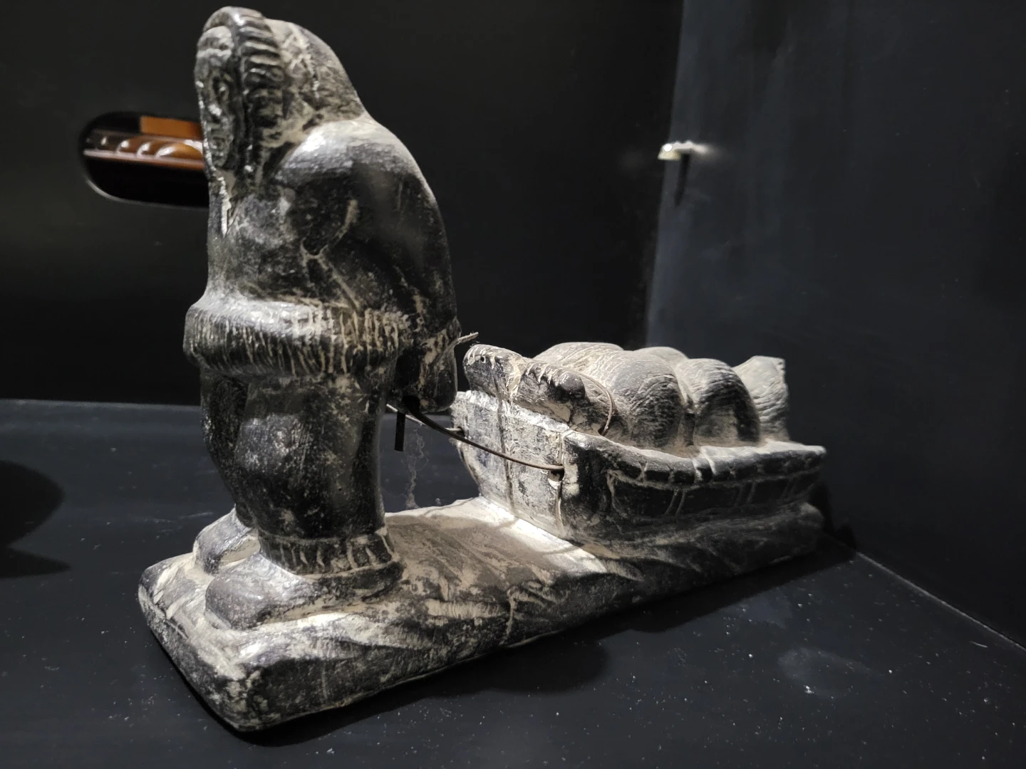 Stone Carvings: Buddha, Cat, Otter, and Inuit Figures - photo 2
