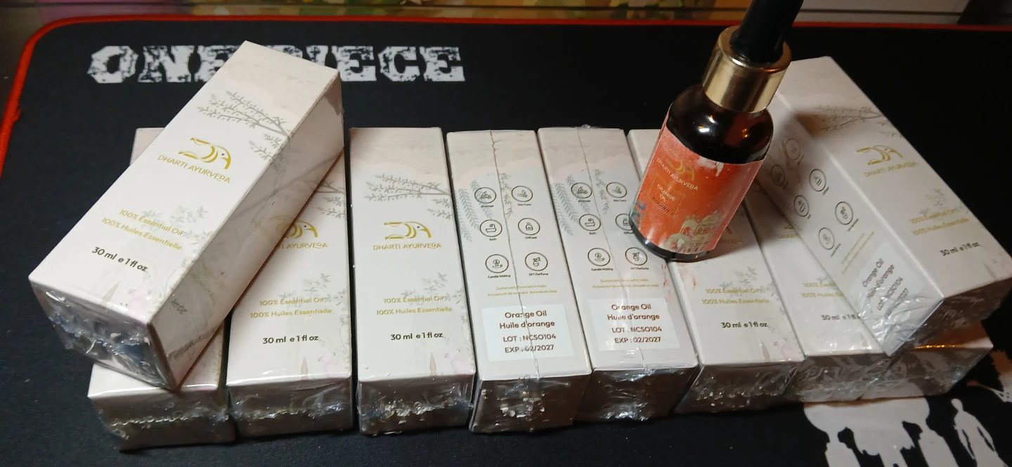 Dharti Ayurveda Orange Essential Oil - 30ml - photo 2