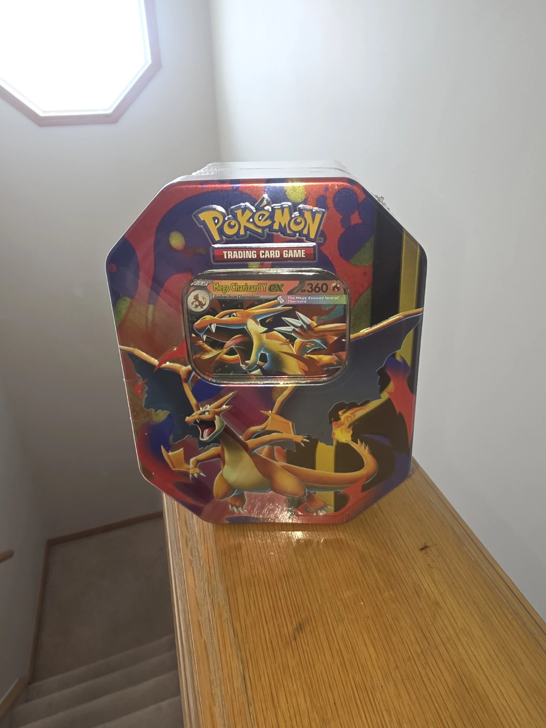 Pokemon Trading Card Game Mega Charizard EX Tin