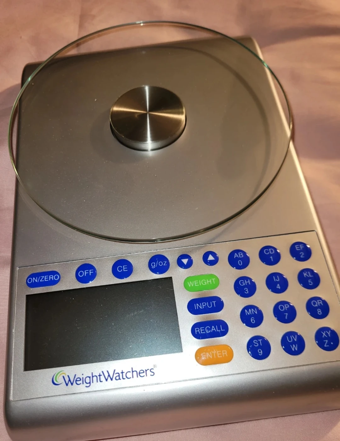 Weight Watchers Digital Kitchen Scale with Glass Plate - photo 4