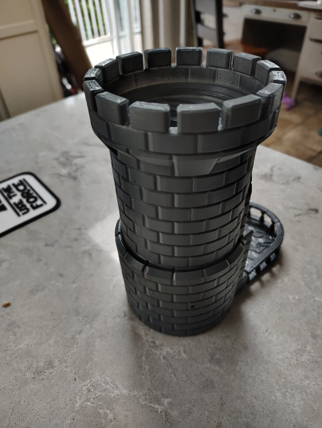 Grey Castle Tower Dice Tower - photo 4