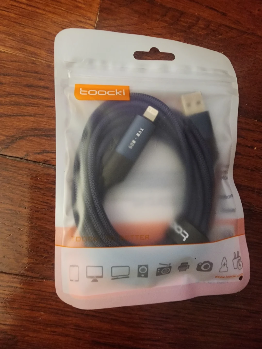 TOOCKI 60W Max USB-C to Lightning Cable