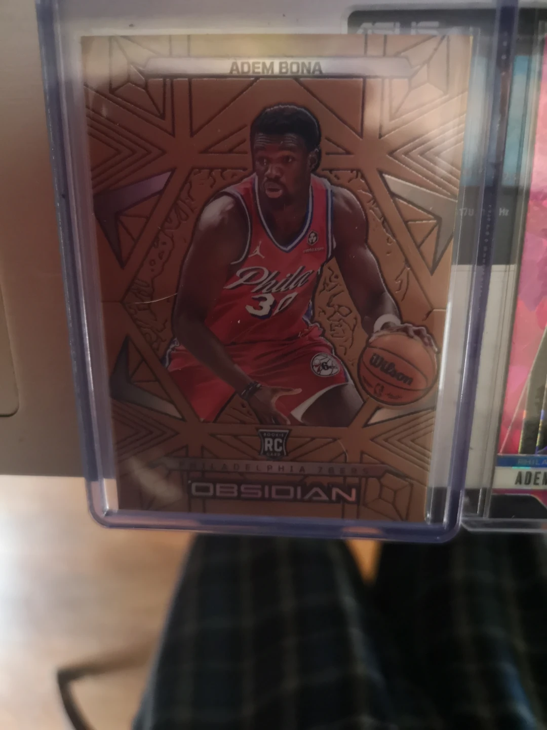 Adem Bona 2020-21 Panini Obsidian & Prizm RC Lot - photo 3