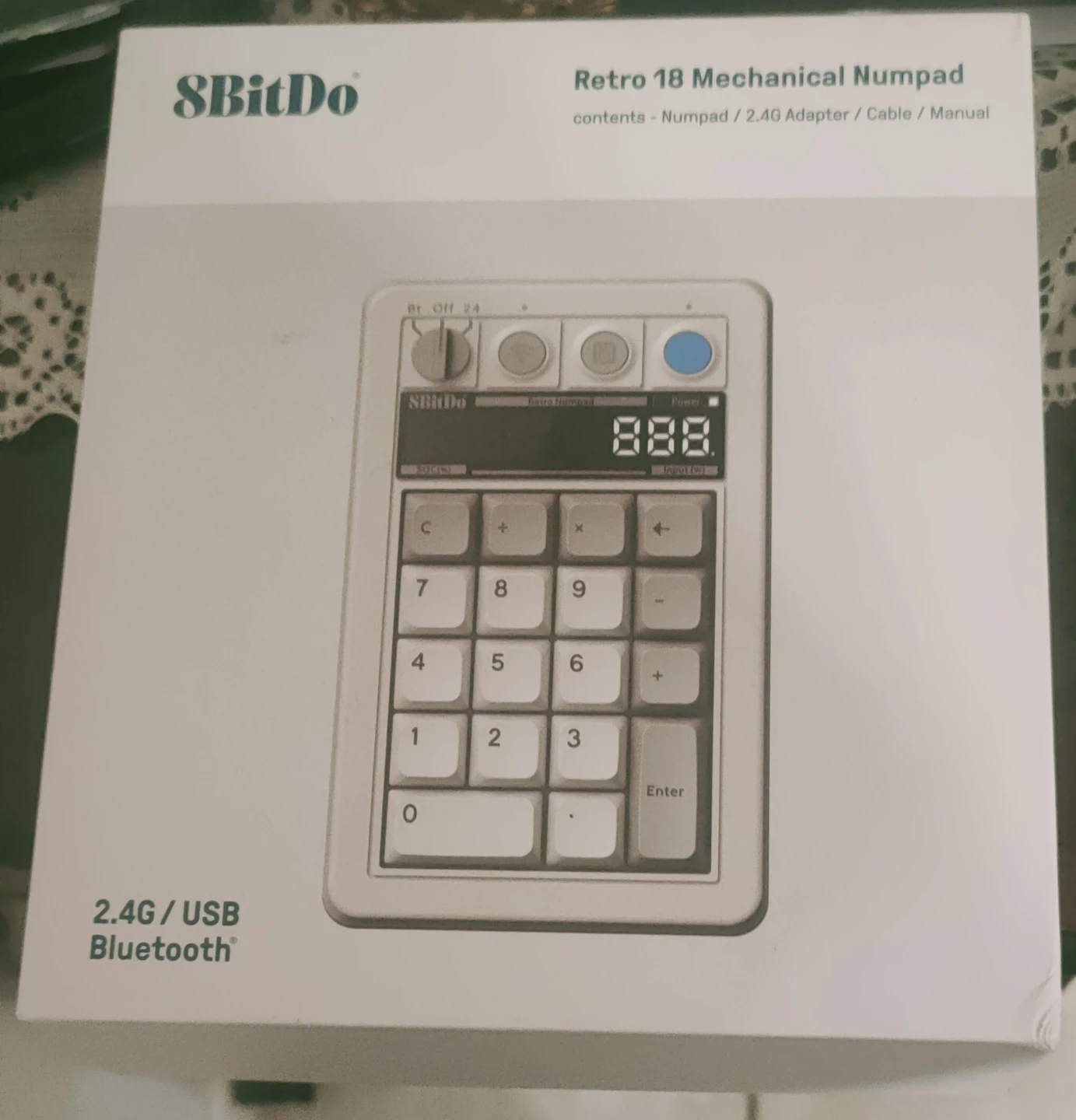 8BitDo Retro 18 Mechanical Numpad