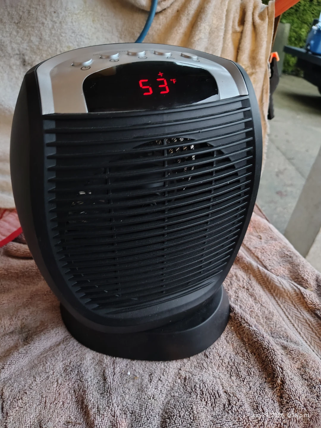 Digital 1500W Space Heater with Oscillating