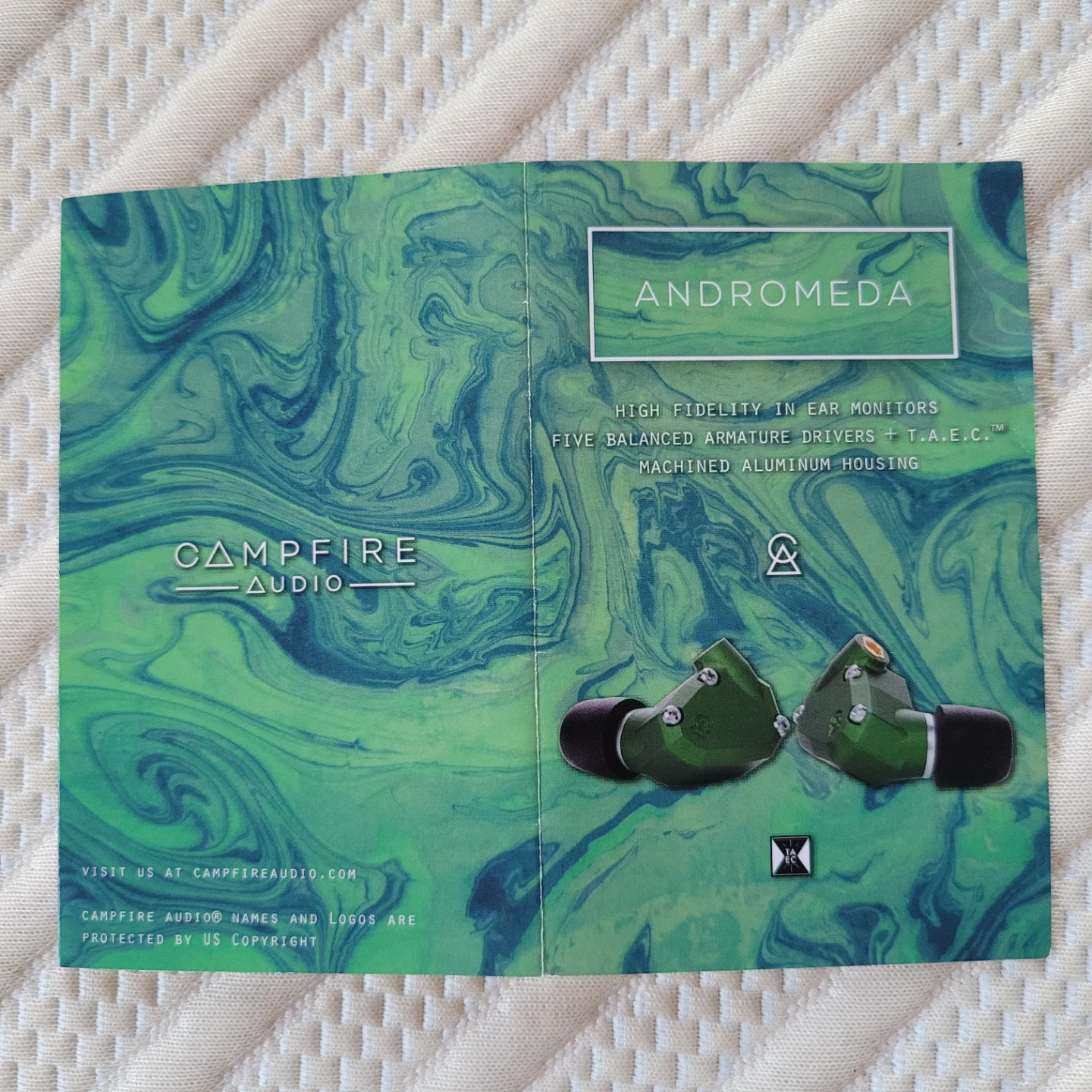 For Sale: Campfire Audio Andromeda High Fidelity IEMs $600 - photo 2