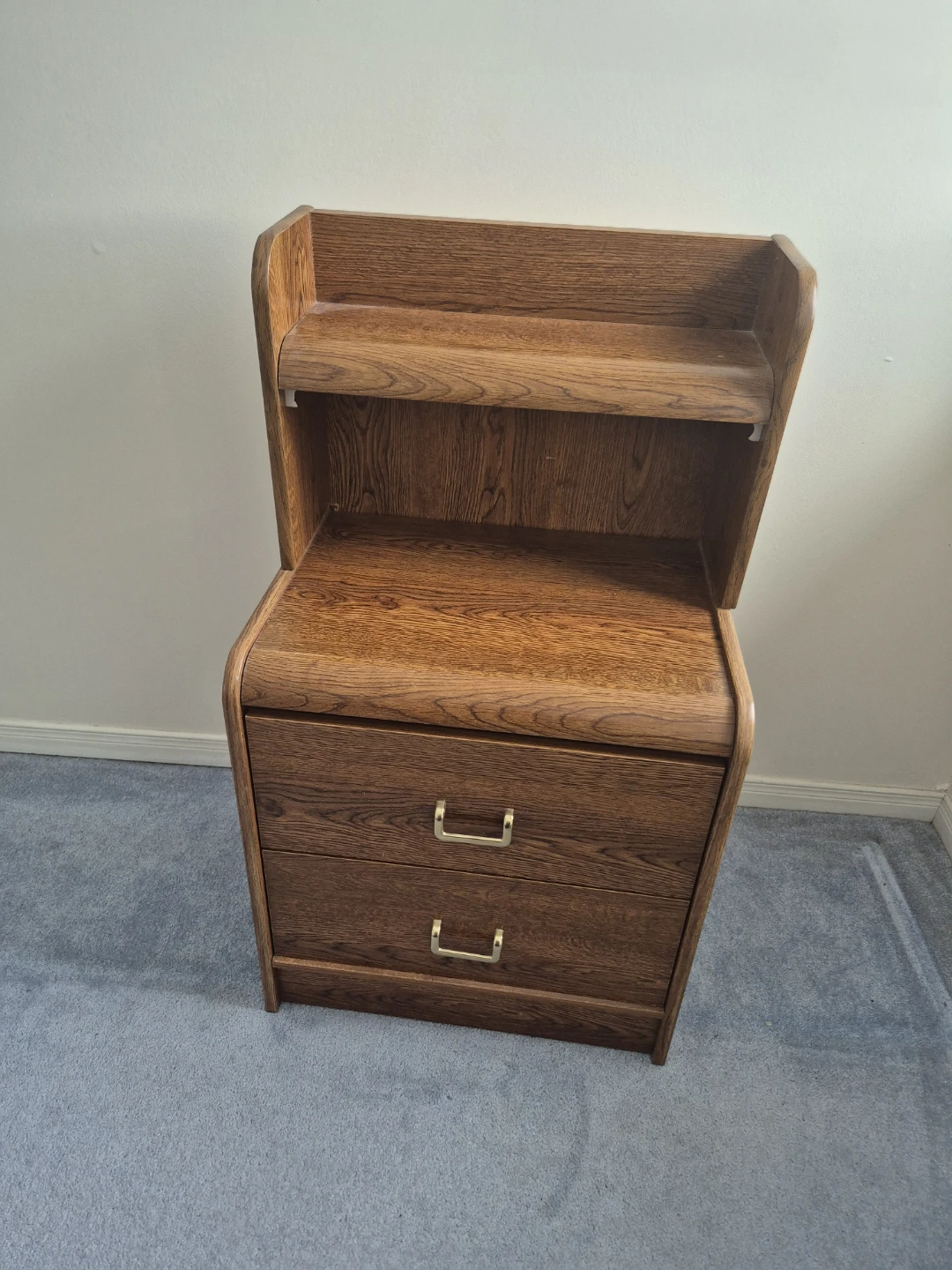 Wooden Nightstand - photo 2