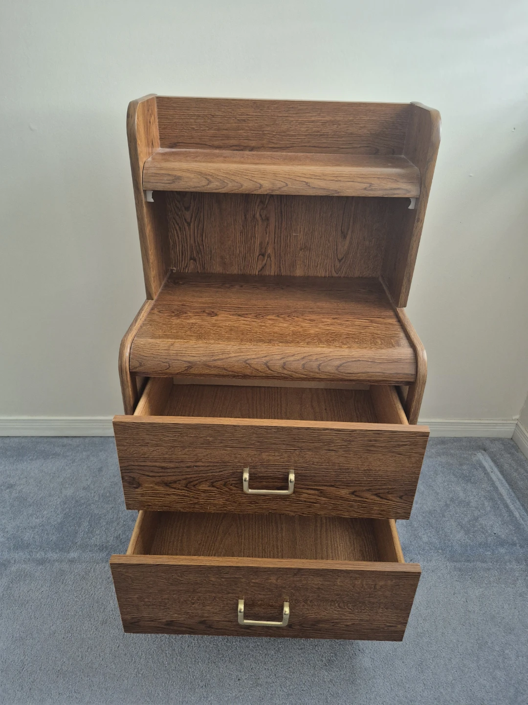 Wooden Nightstand - photo 3