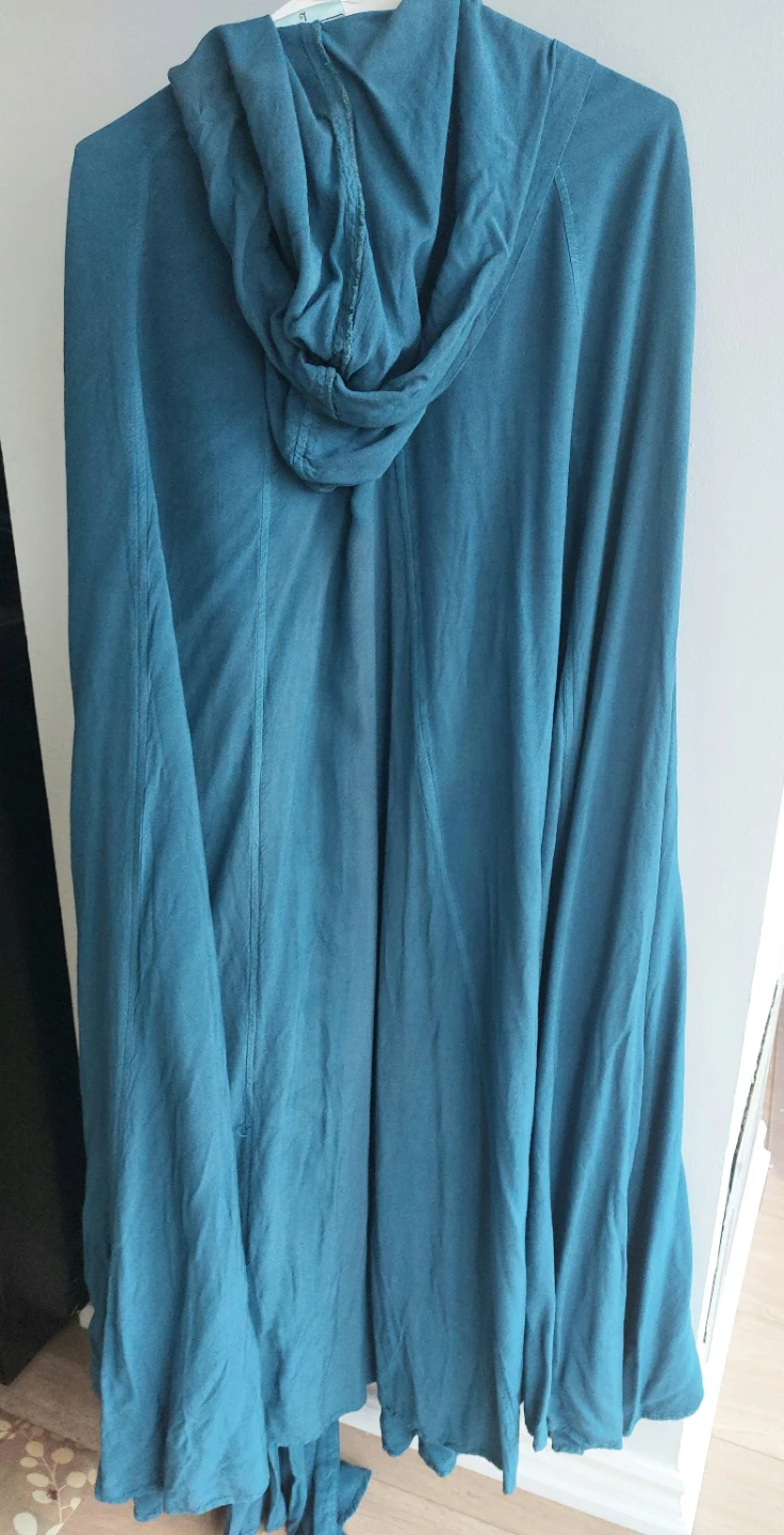 Holy Clothing Carys Hooded Cloak - Majolica Blue - Large - photo 4