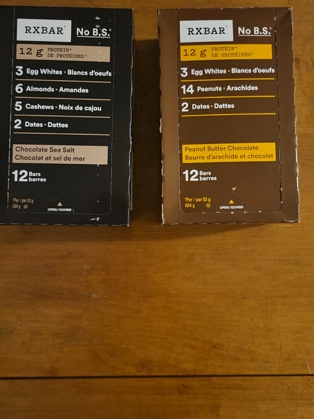 RXBAR Protein Bars 3 flavors