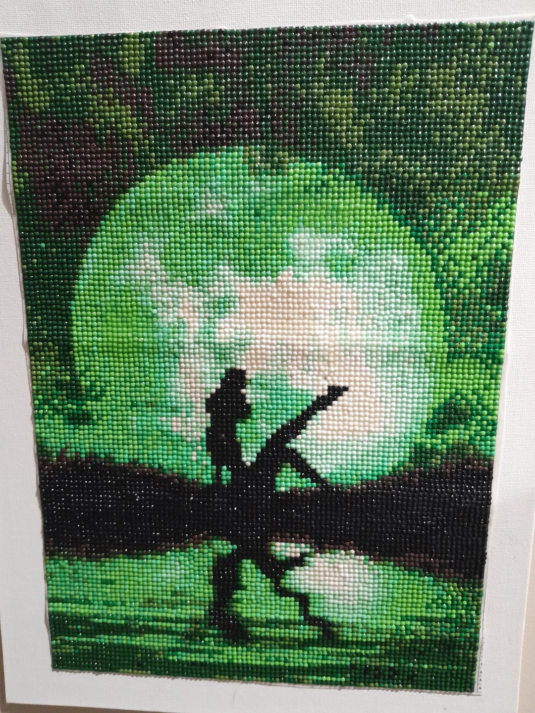 Diamond Painting - Tinkerbell Silhouette under the Moon