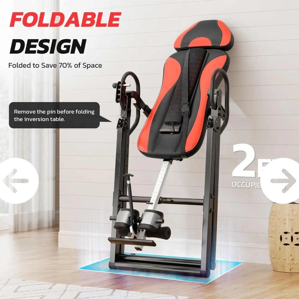 YOLEO Inversion Table Equipment,Red GA64113 - photo 2
