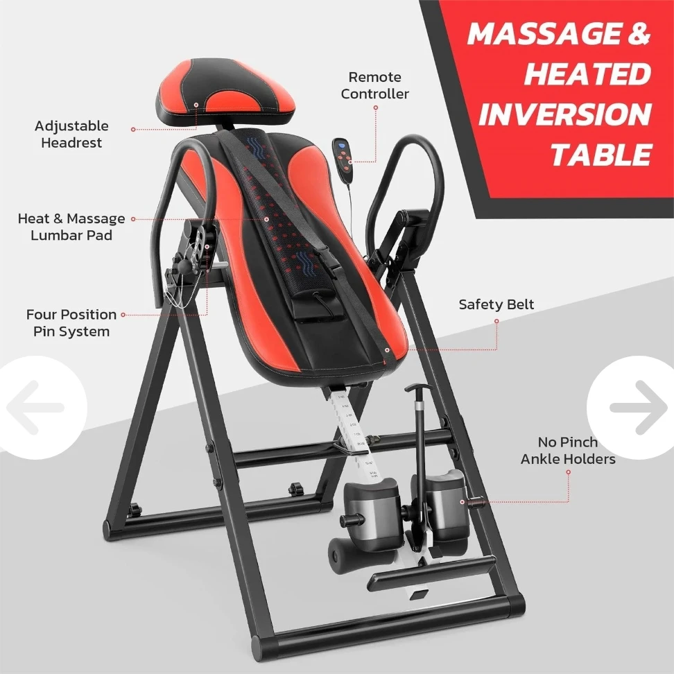 YOLEO Inversion Table Equipment,Red GA64113 - photo 3