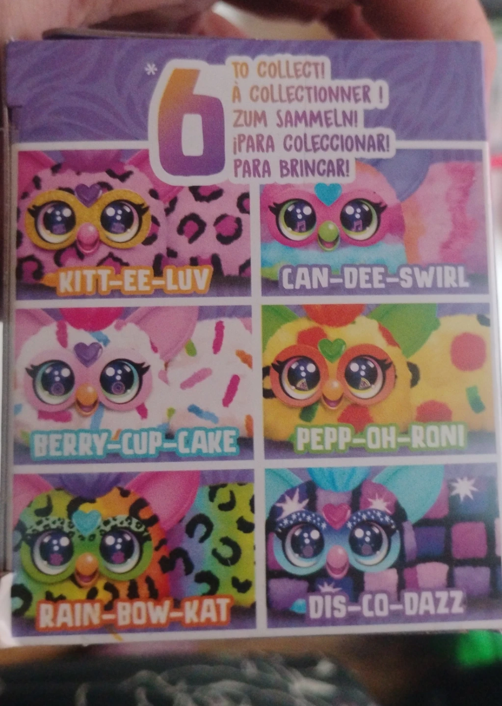 🏆 DJ Furby Furblets "Rain-Bow-Kat" Toy - photo 2