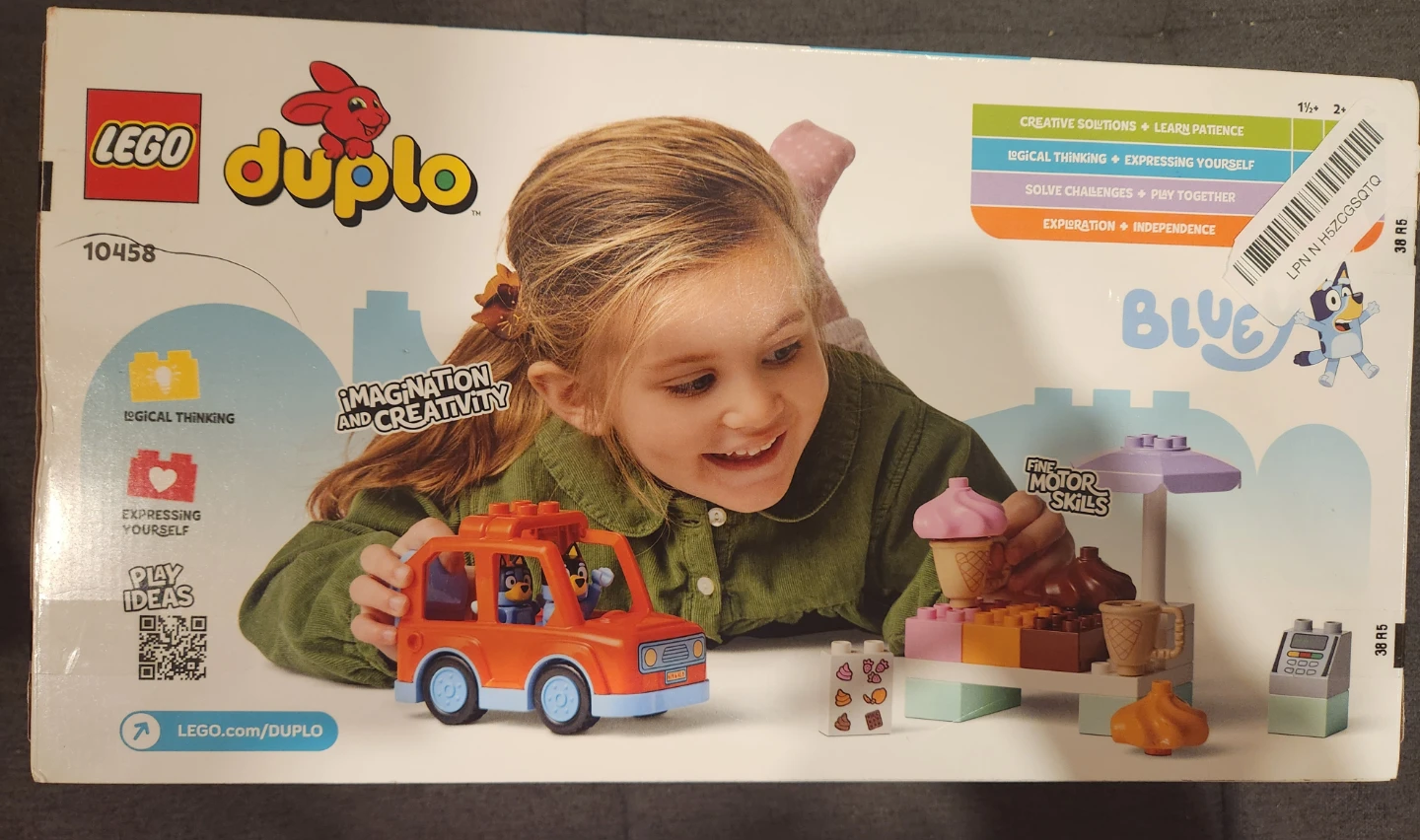 LEGO DUPLO Bluey Ice Cream Trip with Bluey