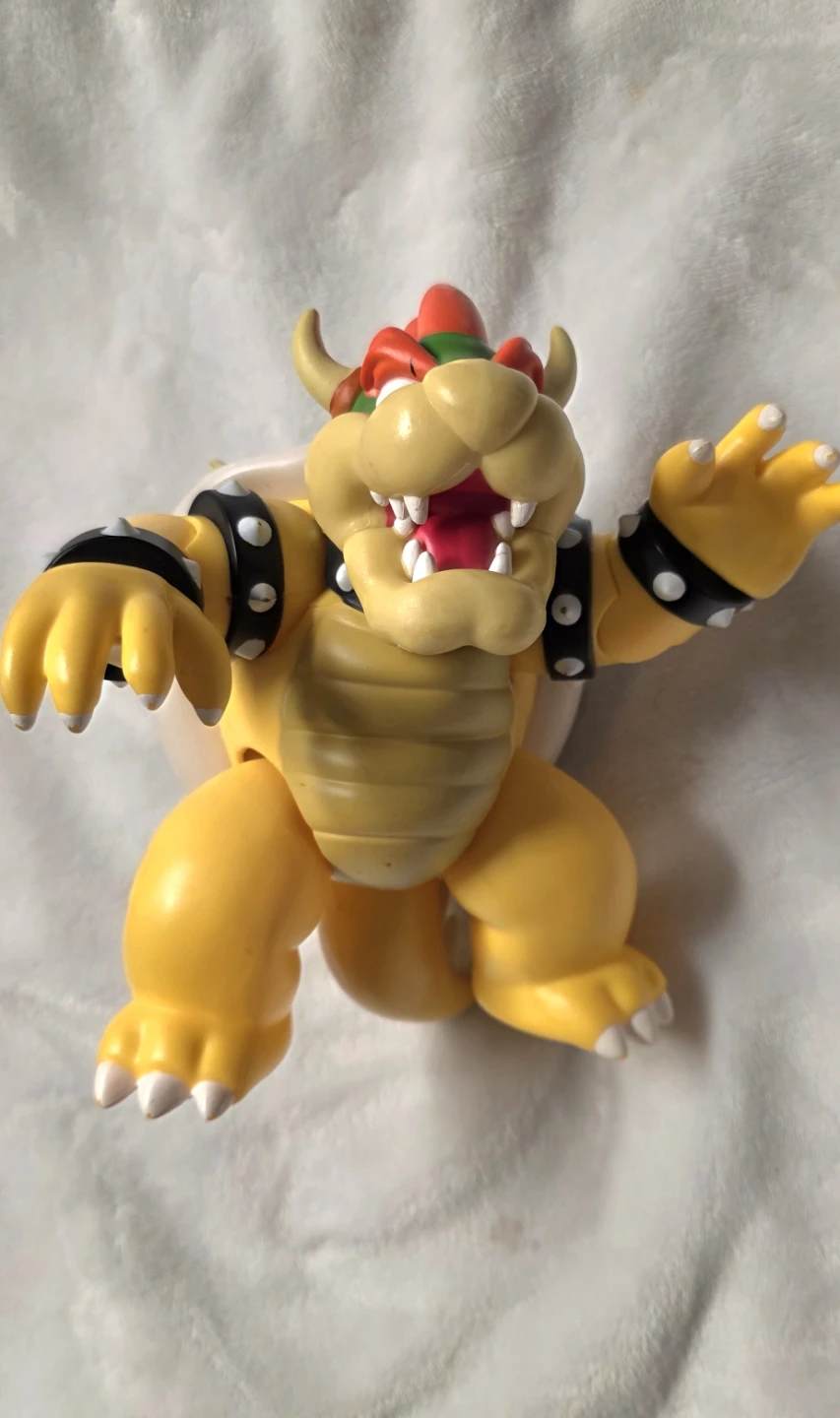 6" RARE Super Mario Figure Nintento 2014 Jakks Pacific Bowser - photo 3