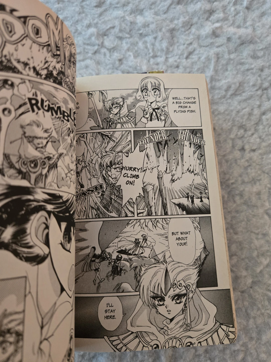 Magic Knight Rayearth Manga Volumes 1-3 - photo 3