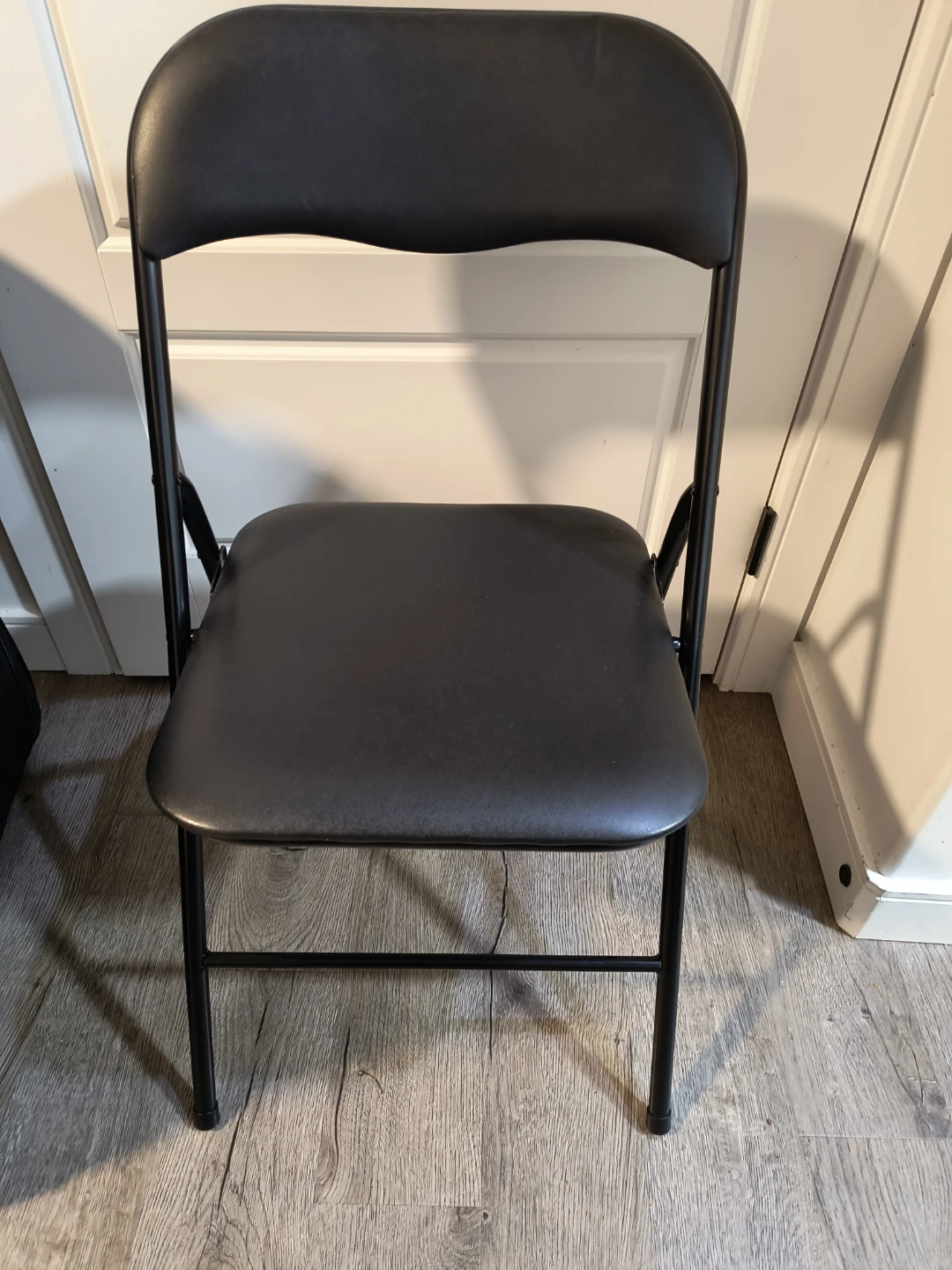 Black Folding Chair