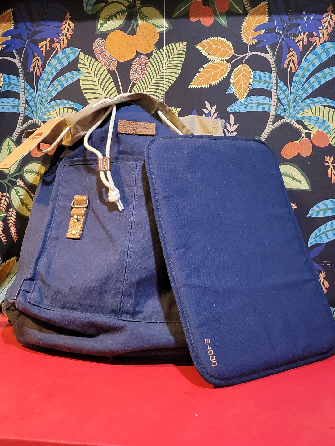 Fjällräven Kånken Backpack Navy Blue Canvas - photo 3