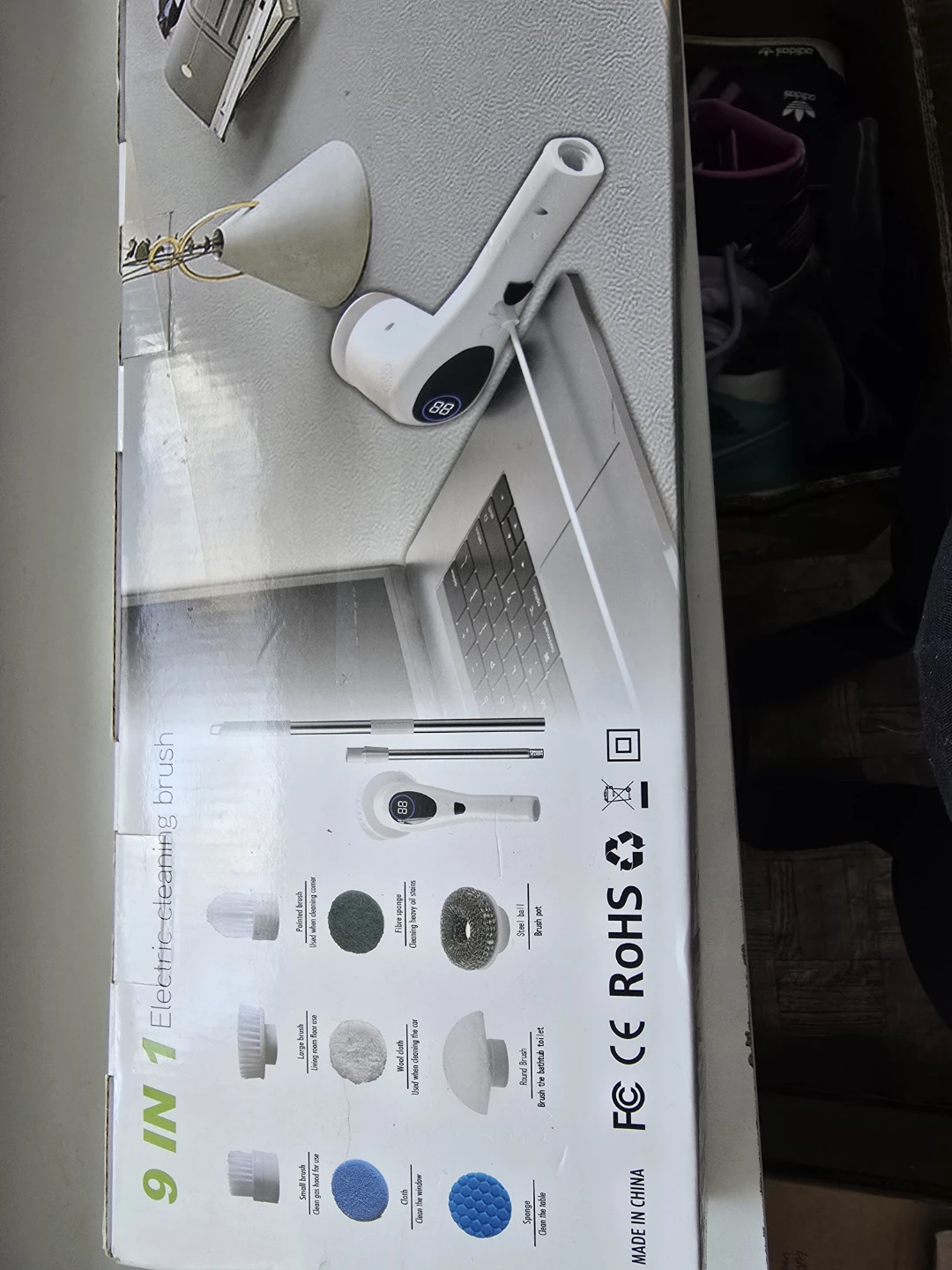9-in-1 Electric Cleaning Brush - photo 2
